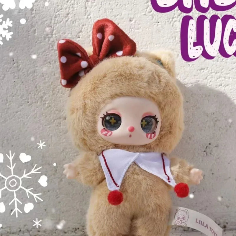 Genuine Liila'S Lucky Cat V3 Serise Blind Box Cute Vinyl Plush Pendant Doll Trendy Toys Lovely Mystery Box Figure Doll Gift