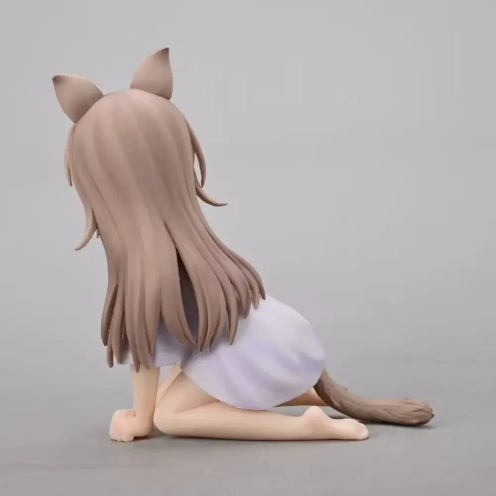 12cm Palette My Cat Is A Cute Girl Anime Figure Cute Cat Girl Model  Peripherals Action Figures Birthday Gift Toys Game Kids