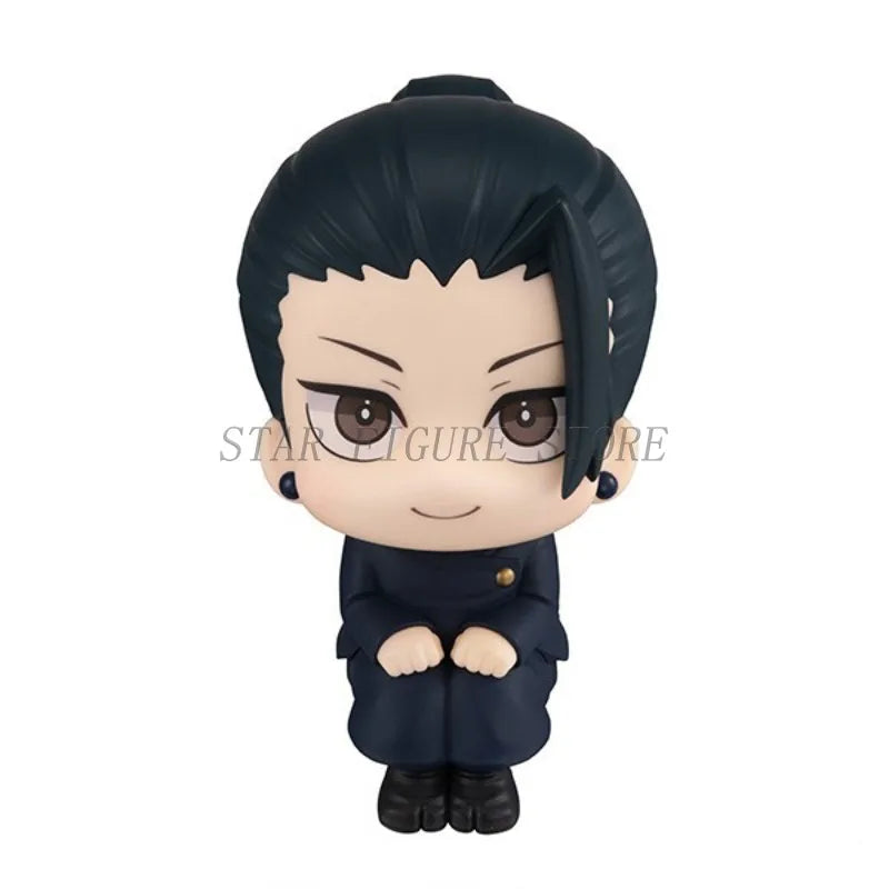 10cm Jujutsu Kaisen Action Figure Look Up Satoru Gojo Geto Suguru Figures Model Toys Q Version Anime LK Figurine PVC Collection
