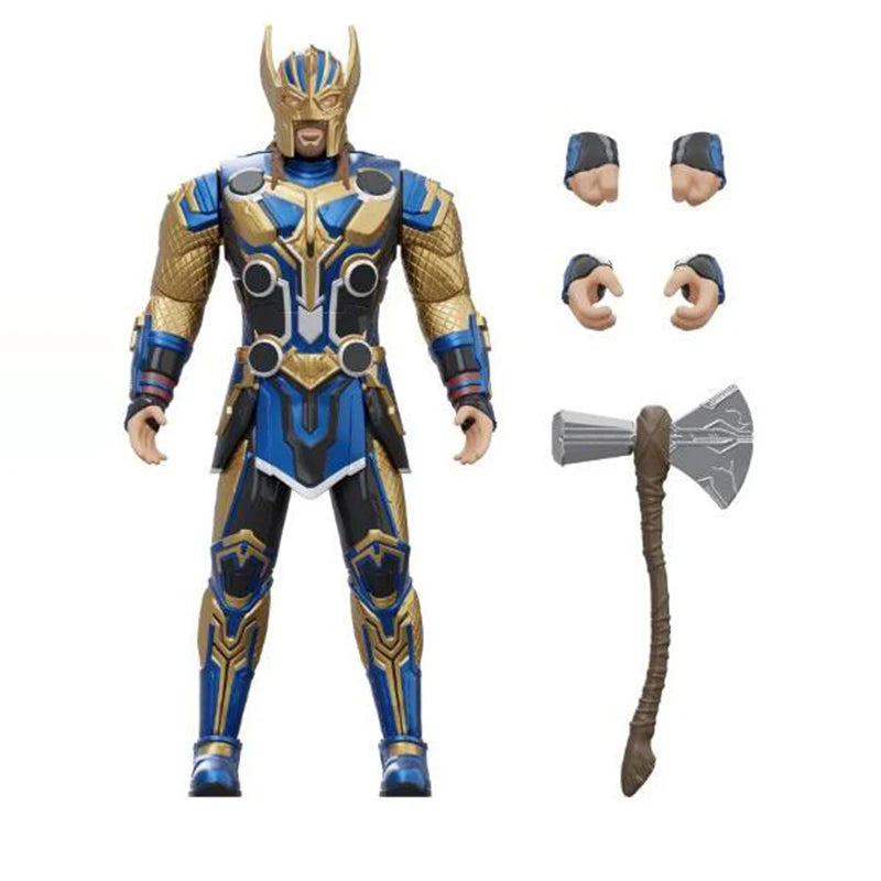 Fondjoy Iron Man MK50 Action Figures Hulk Spider-Man Thanos 1/12 Assembled Toy Model Collect Ornaments Boy Toy Birthday Gifts