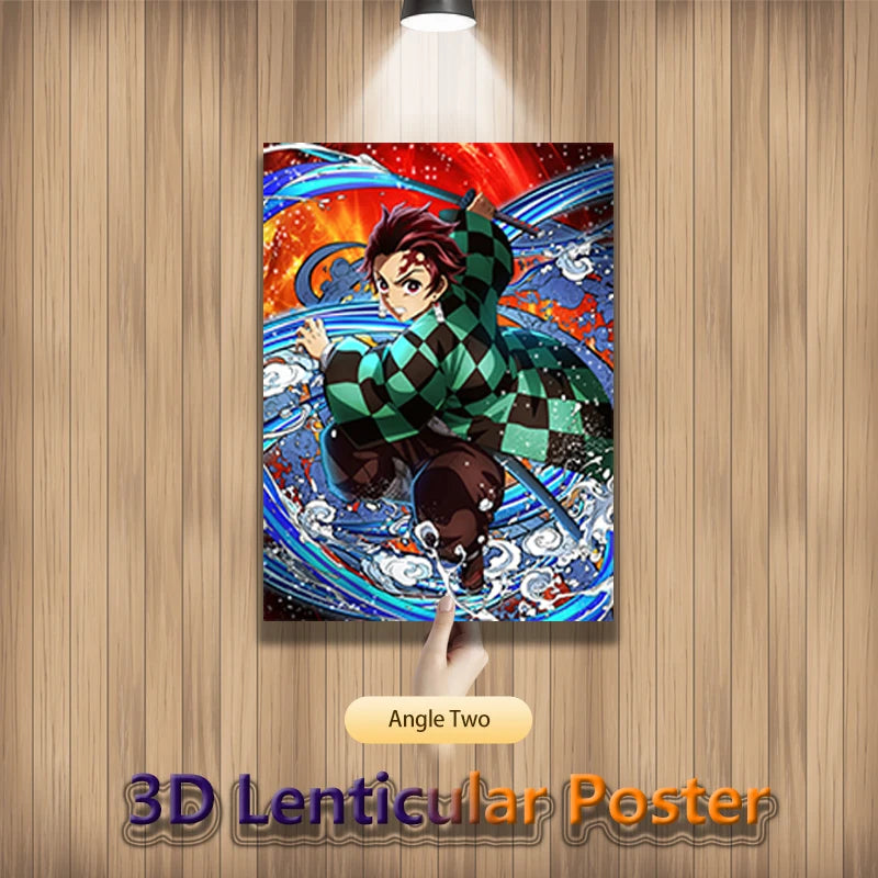 Demon Slayer 3D Motion Poster