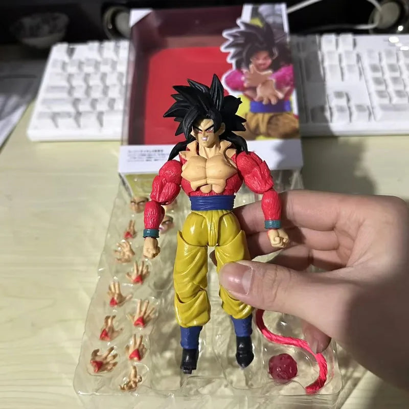 Anime Super Dragon Ball Heroes Figures Combats Vegeta Action Figure Bejita Movable Collection Doll Shf Saiyan Vegeta Model Toys