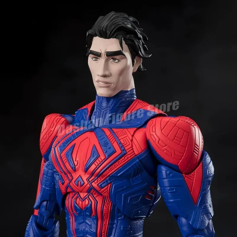 SHF Miguel O'Hara Miles Gwen Action Figure PVC Movable Collection Across the Spider-Verse Figures Superhero CT O Hara Model Toys