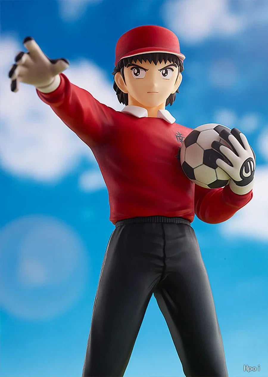 Anime Captain Tsubasa Figures Ozora Tsubasa Figure Wakabayashi Genzo Kojiro Hyuga Action Figurine Collectible Toys Ornament Gift