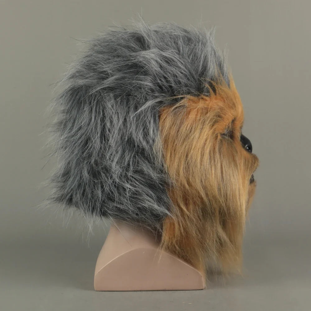 Cosplay Chewbacca Mask Head Masks Halloween Party Costume Prop