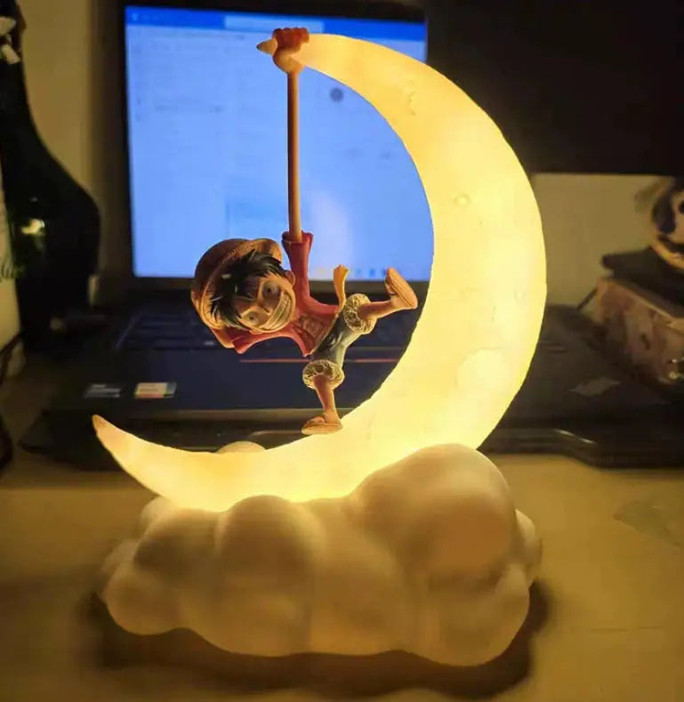Lufei Lala Lamp/Voice Controlled Night Light Eye Protection Wanshiwu Handmade Genuine Anime Peripheral Handmade Joining Gift