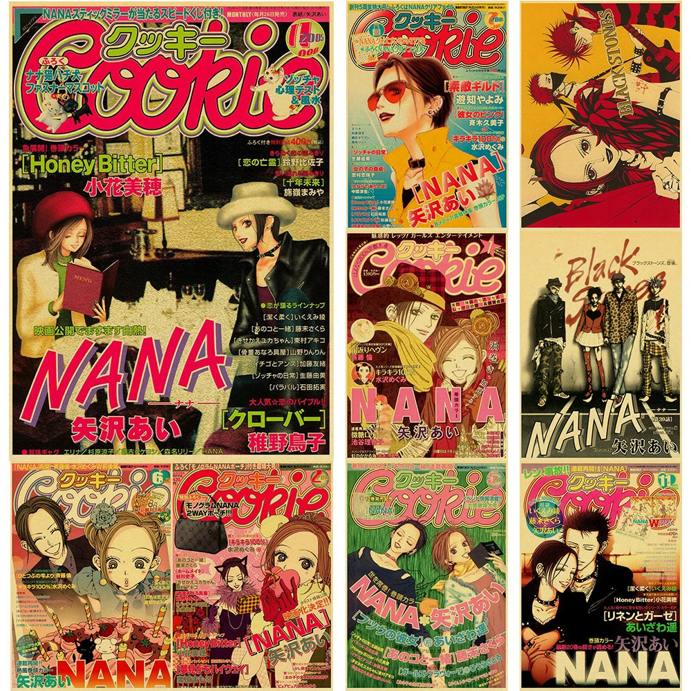 NANA Retro Kraft Poster