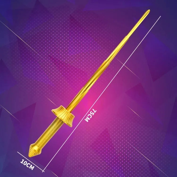 3D Print Gravity Retractable Swords Samurai Katana Sword Real Size Japanese Katana Fake Knife Cosplay Props Home Decoration
