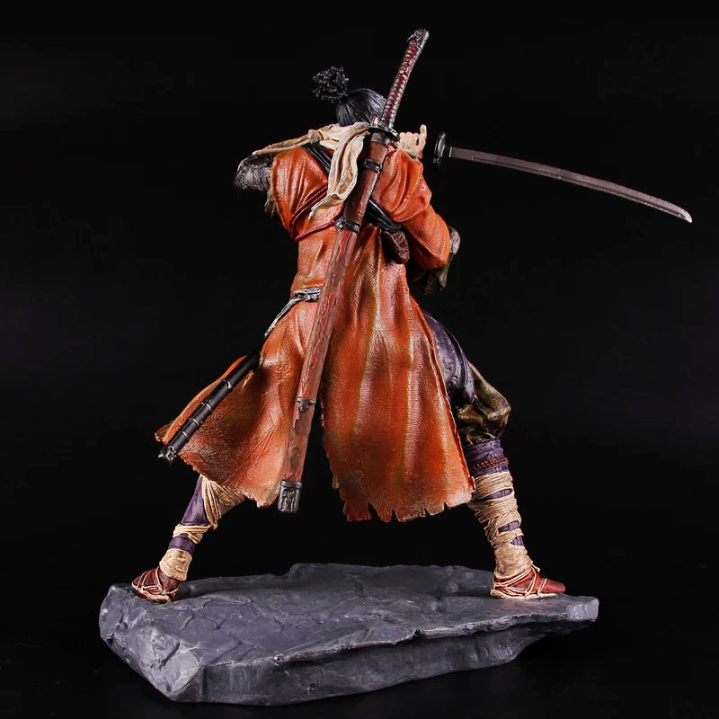Anime Figma 483-DX Game SEKIRO Figure Shadows Die Twice Action Figures SEKIRO Sword Shadows Die Twice Model Toys Birthday Gifts