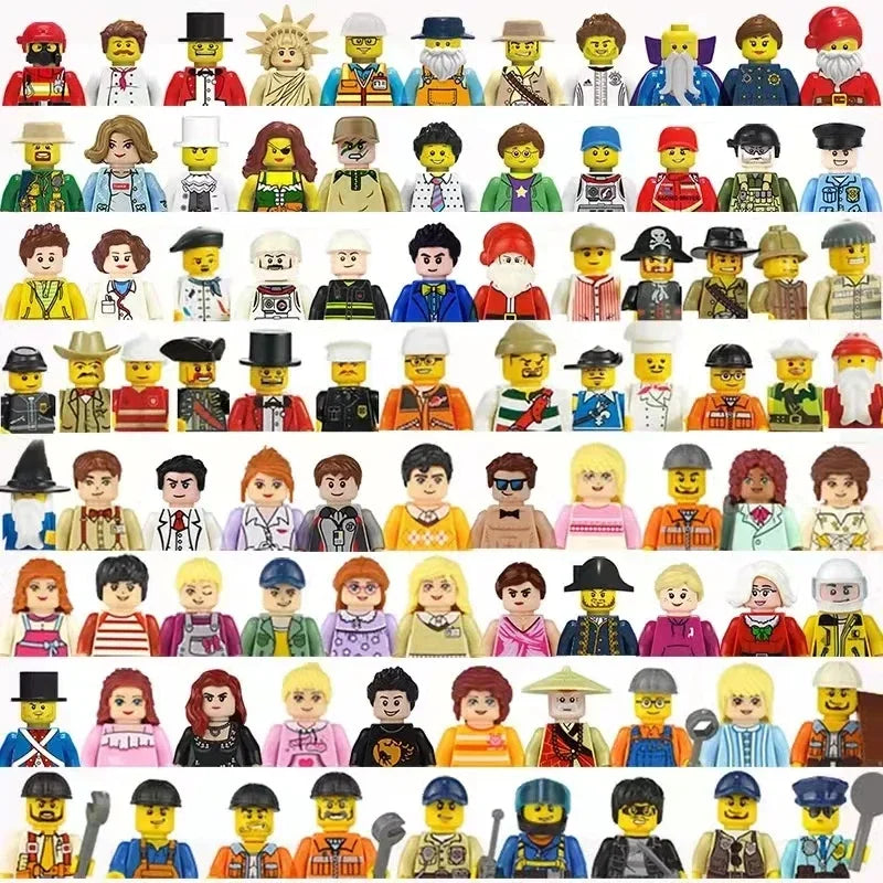 20-300Pcs Action Figure Hero Anime Figure Fan Room Decor Assembling Model Characters Figurine Bricks Anime Figure Fan Christmas