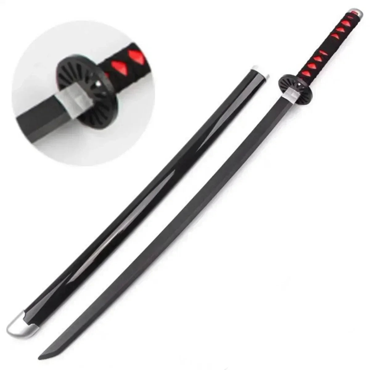 104cm Large Katana Schwert Wood Blade Sword Anime Cosplay Prop Ninja Knife Real Size Japanese Katana Original Samurai Sabre Gift