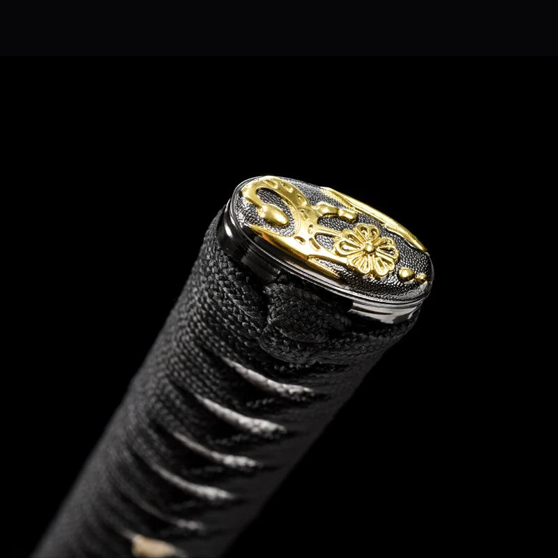 Gold Dragon Katanas 1045 Blade Real Chinese Swords Handmade Full Tang 41 Inch Cosplay Catana Decoration Swords