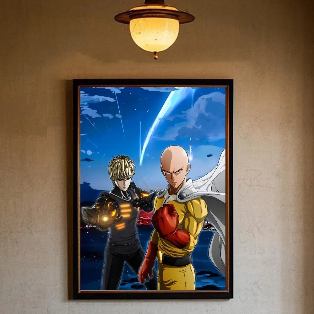 One Punch Man Anime Poster