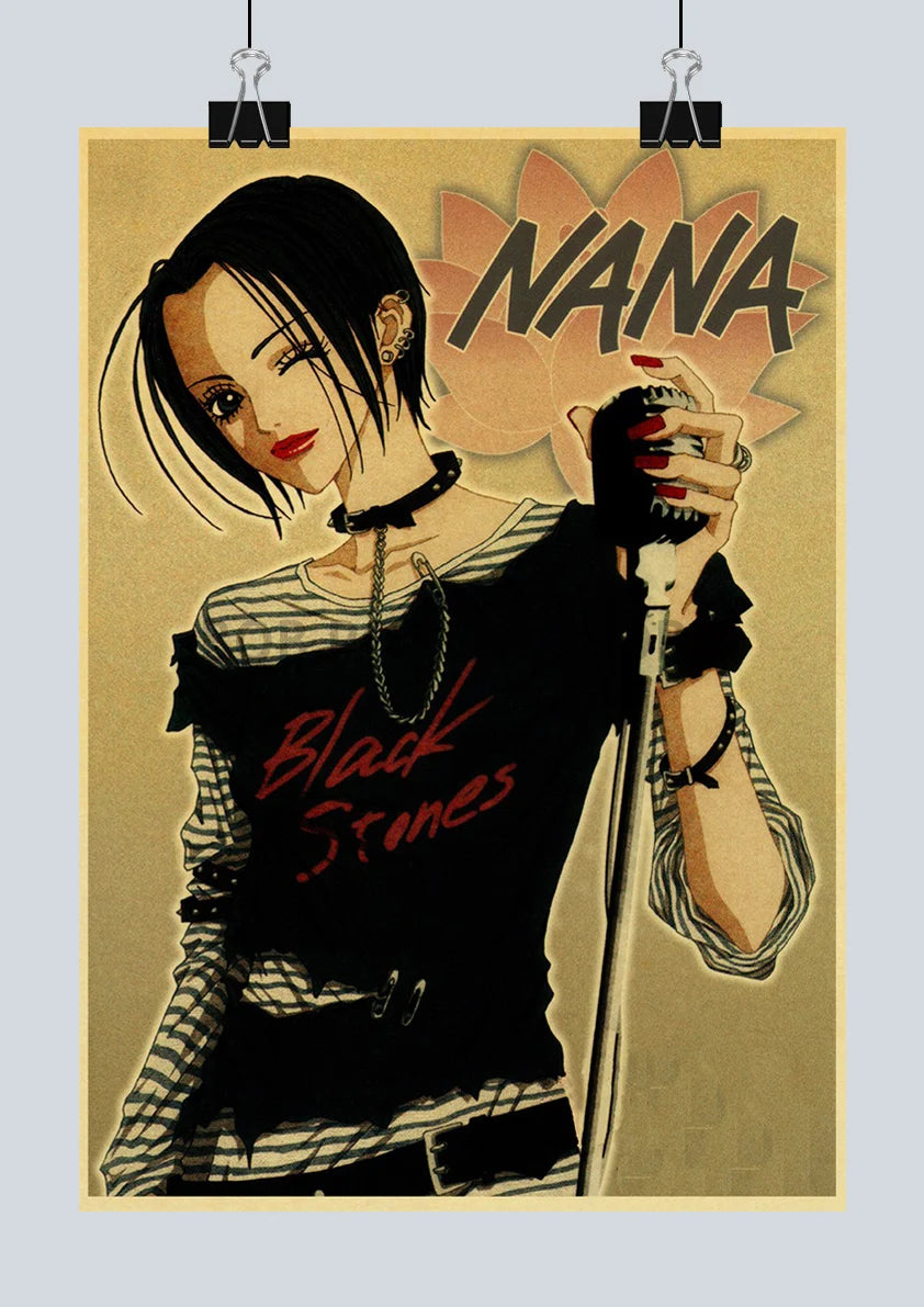 NANA Retro Kraft Paper Poster