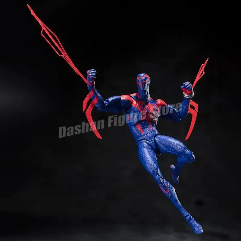 SHF Miguel O'Hara Miles Gwen Action Figure PVC Movable Collection Across the Spider-Verse Figures Superhero CT O Hara Model Toys