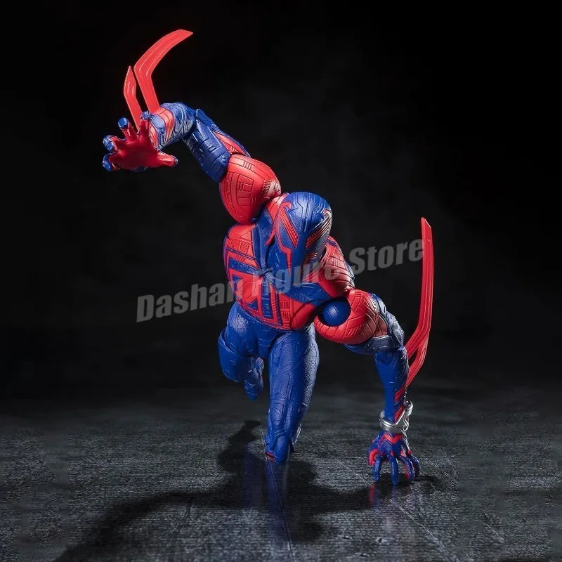 SHF Miguel O'Hara Miles Gwen Action Figure PVC Movable Collection Across the Spider-Verse Figures Superhero CT O Hara Model Toys