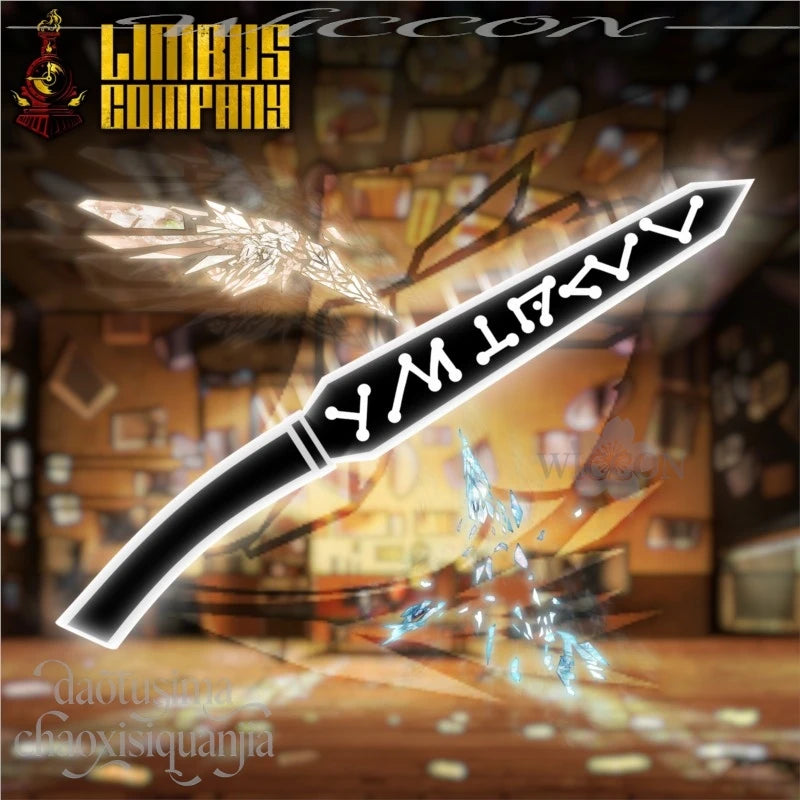 Anime Game Limbus Company Cosplay Yi Sang SaingeomDagger Fake Weapooon 3D Polylactic Acid Props Accessories 코스프레 Halloween Party