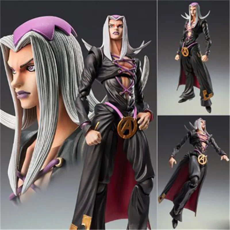 Anime Jojo Bizzare Adventure Figure Jotaro Kujo Star Platinum Kujo Jotaro Group Josuke Higashikata Killer Queen Second Figures