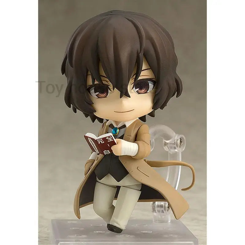 Q Version Dazai Osamu Figure Ryunosuke Akutagawa 1191 Chuya Nakahara Figure 657 676 Bungo Stray Dogs Action Figures Toys Gifts