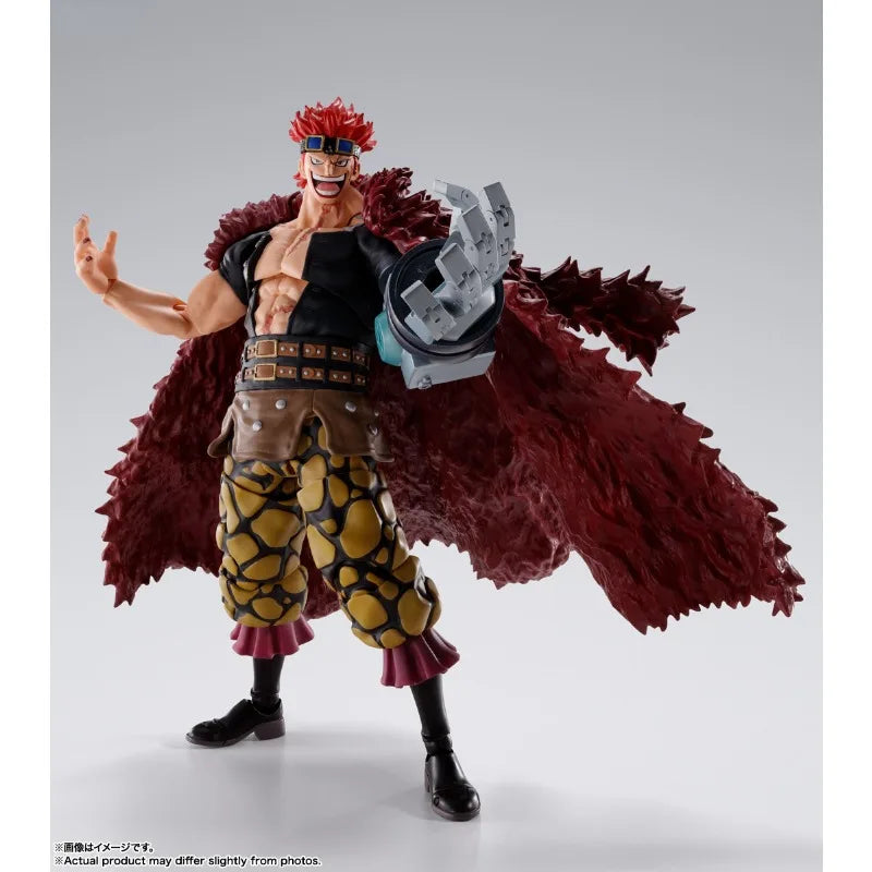 In Stock Genuine Bandai SHF One Piece Series Luffy Zoro Sanji Yonko Kaido Kid Trafalgar Law Action Figures Hand Model Collection