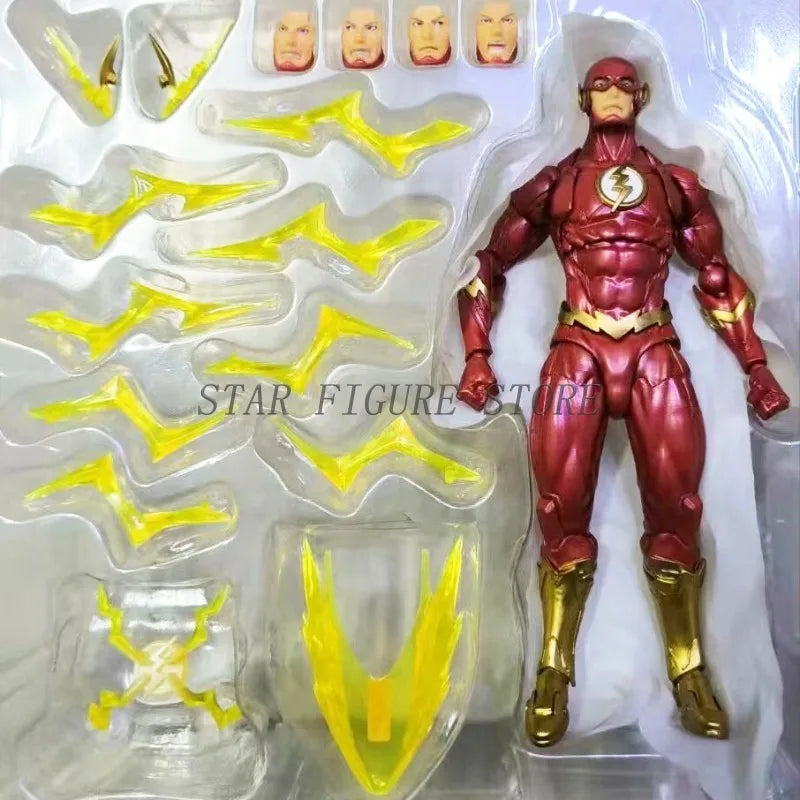 Amazing Yamaguchi Flash Spider-man Action Figure PVC Movable Collectible Toys Revoltech Black Panther Flashpoint Figures Model