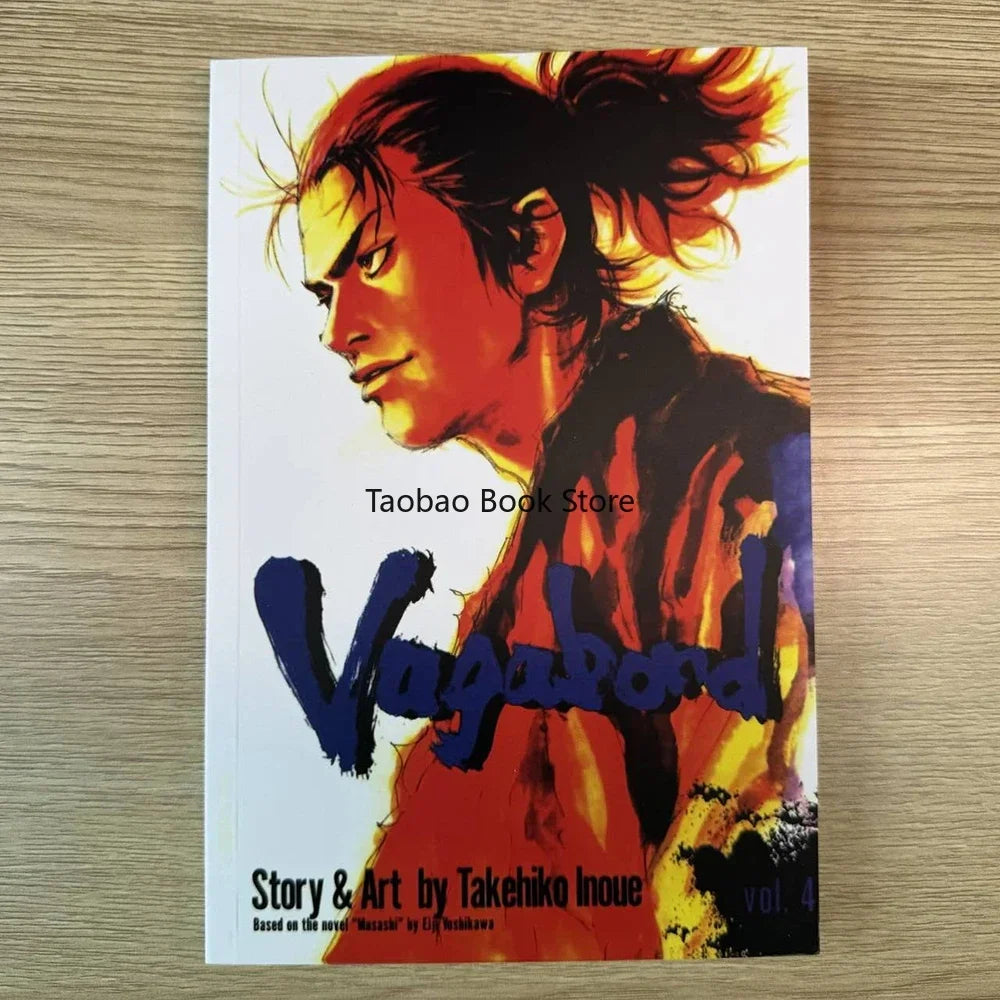 Anime Vagabond Volume 1-3 Miyamoto Musashi Japanese Teen Mystery Romance English Comic Book Manga Book English Version