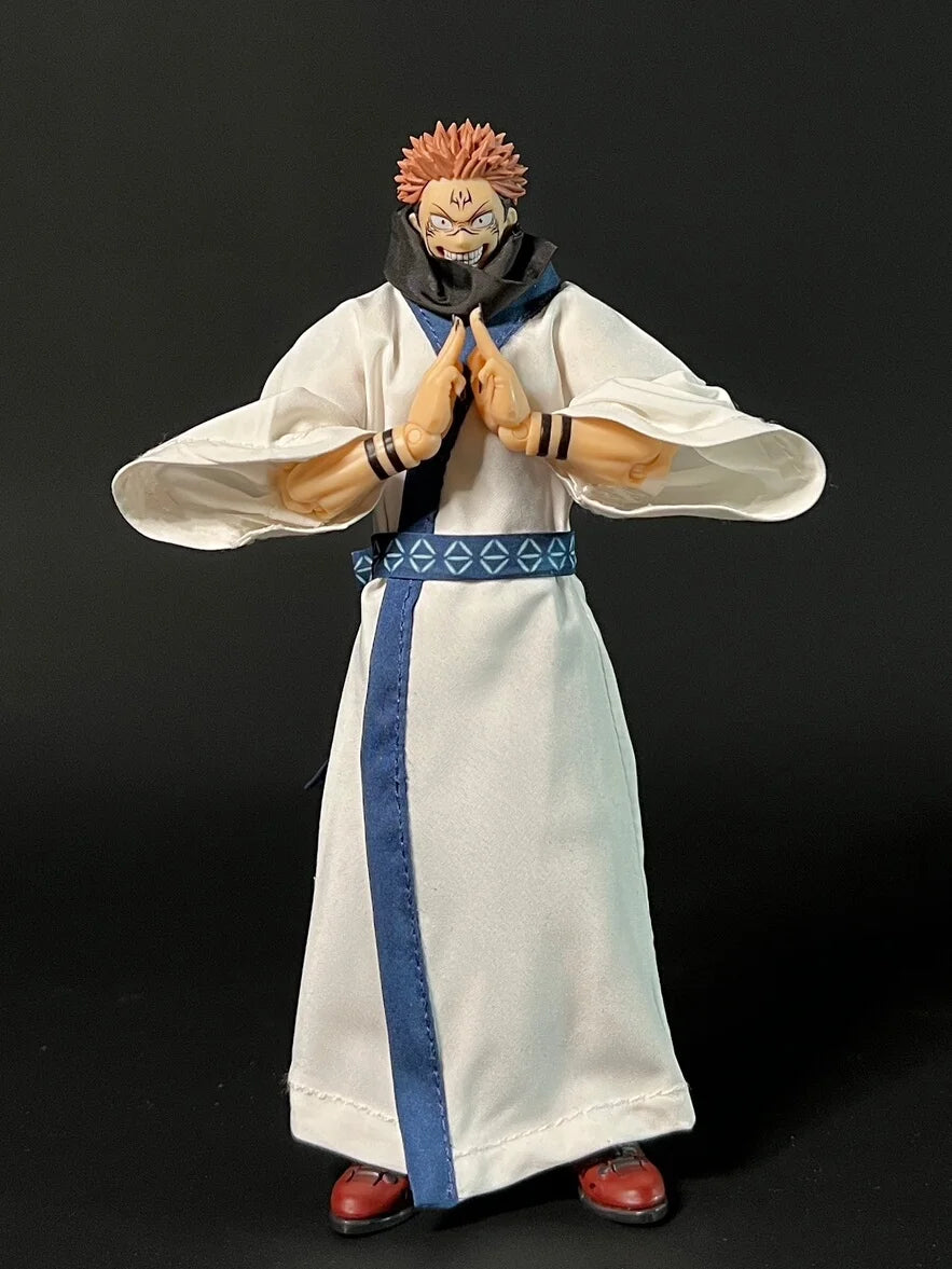 In Stock Jujutsu Kaisen SHF Ryomen Sukuna White Commoner（Clothes Only, Figures Not Included）