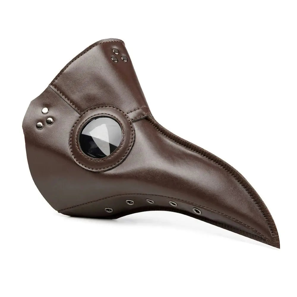 Cosplay Props Long Nose Beak Steampunk Bird Mask Cartoon Funny Plague Doctor Mask Plastic Halloween Bird Mask Nightclub