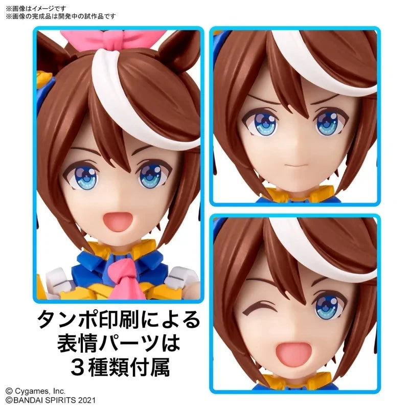 Bandai Original Genuine 30 Minutes Sisters Yufia Eliene Stipla Laranel Siana Farina Neverlia Rishetta Palyton Models Toy Figures