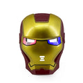 Spider-Man Spiderman Cosplay LED Mask Iron Man Hulk Mask Captain America Costume Super hero Cosplay Halloween Cosplay Party Prop