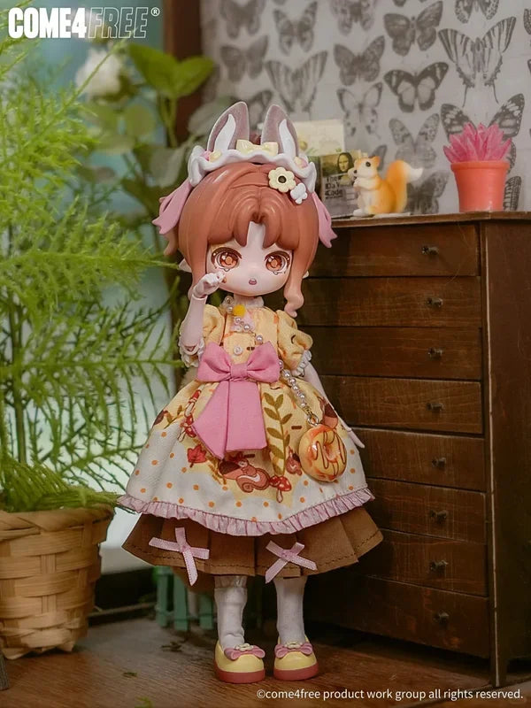 New Come4free Miniy The Jungle Book Series Ob11 1/12 Bjd 20cm Cute Action Anime Figures Dolls Kawaii Toys