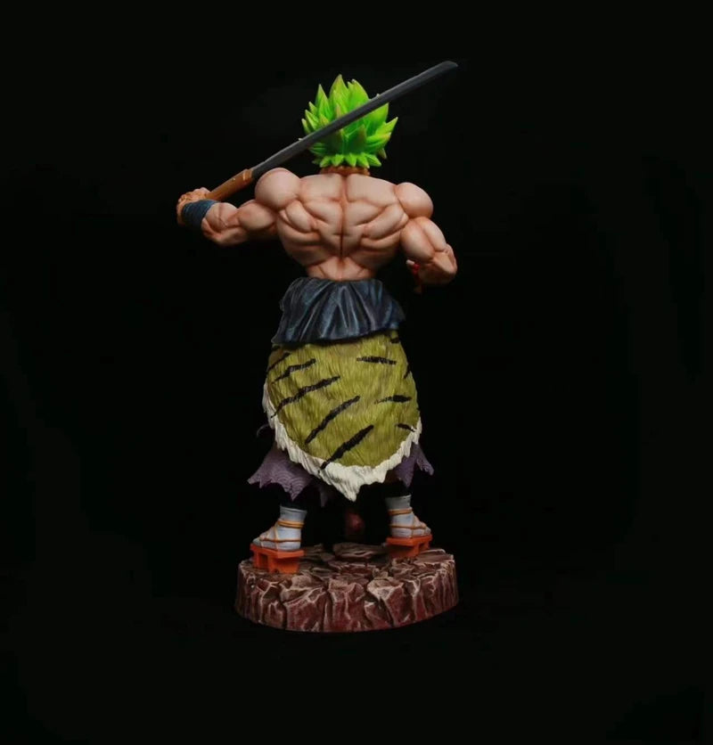 21cm Anime Dragon Ball Z Figure Samurai Son Goku Broly Super Saiyan Action Figures PVC Collection Model Doll Ornaments Toys Gift