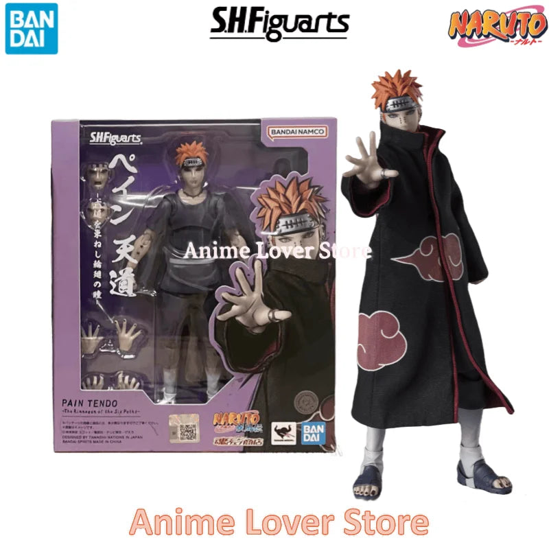 Bandai SHF Naruto Uzumaki Naruto Uchiha Sasuke Madara Haruno Sakura Hatake Kakashi Jiraiya Orochimaru Anime Figures