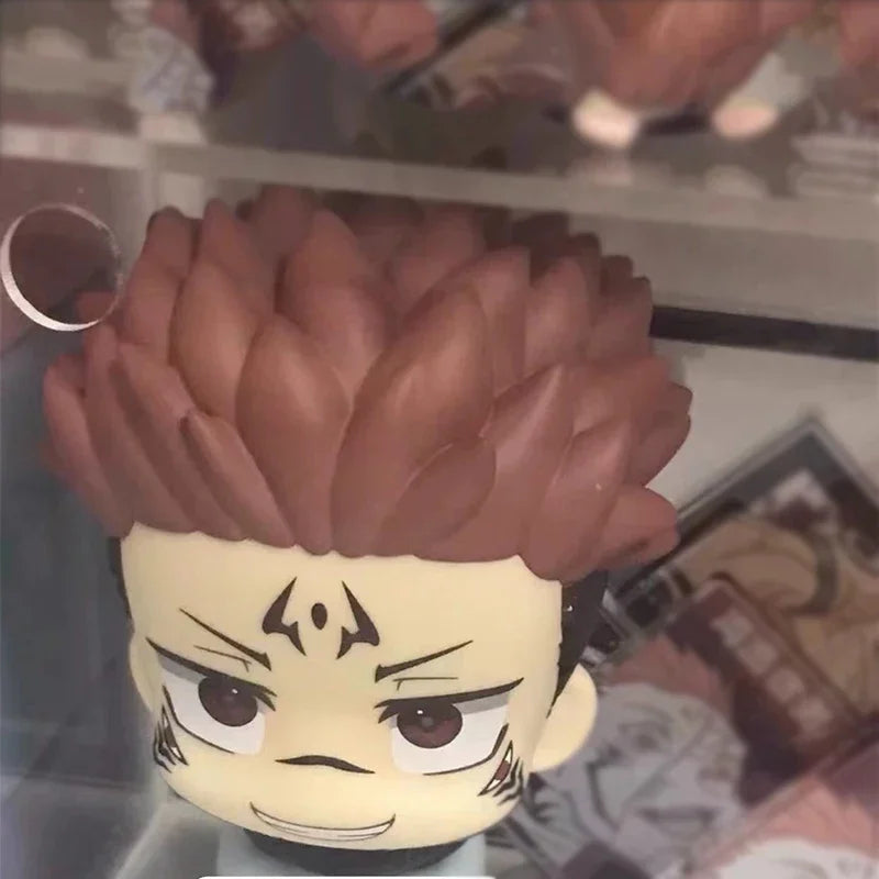 10cm Anime Jujutsu Kaisen Lookup Figures Nanami Kento Figure Sitting Doll Sukuna Figurine Q Version PVC Cute Desktop Decor Toys