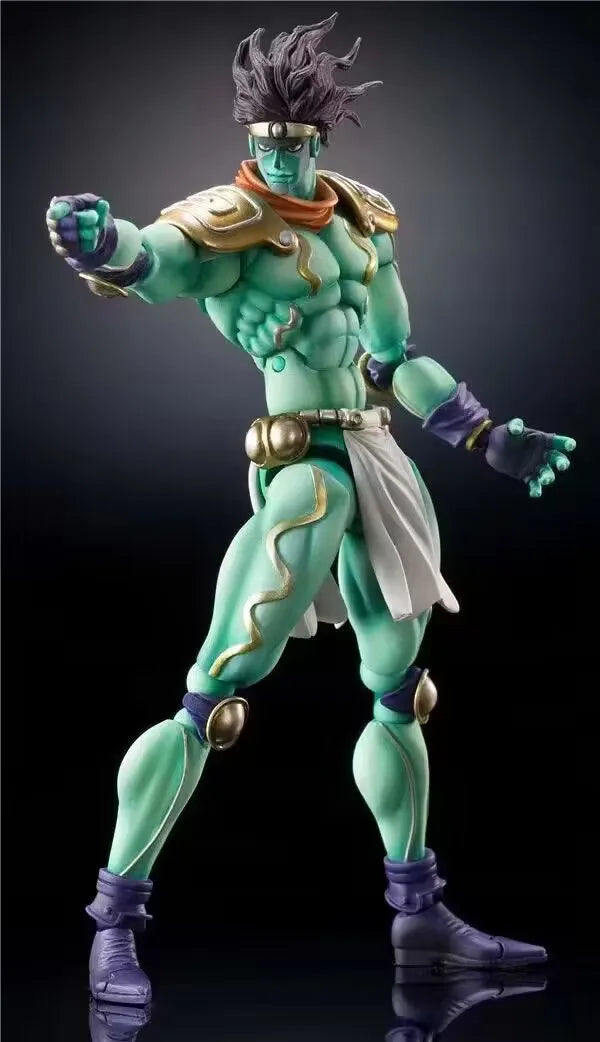 Anime Jojo Bizzare Adventure Figure Jotaro Kujo Star Platinum Kujo Jotaro Group Josuke Higashikata Killer Queen Second Figures