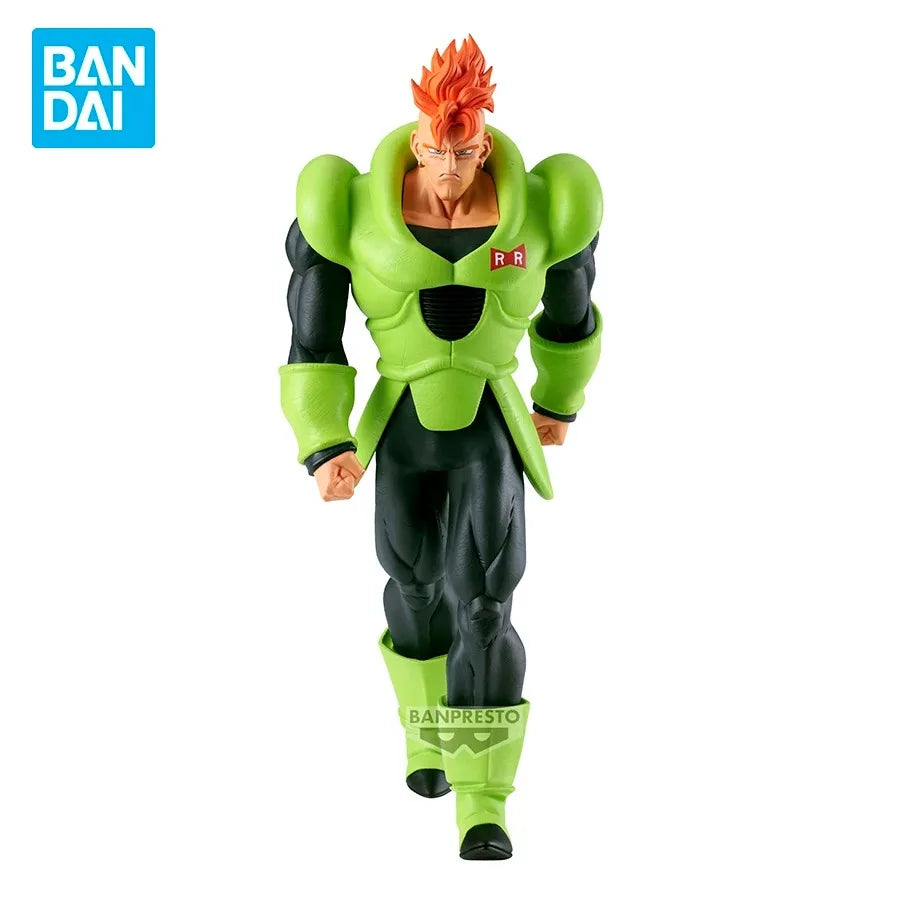 In stock Bandai Banpresto Dragon Ball Z Solid Edge Works The Departure Android 16 17 18 Collectible Model Toys Figures Gift