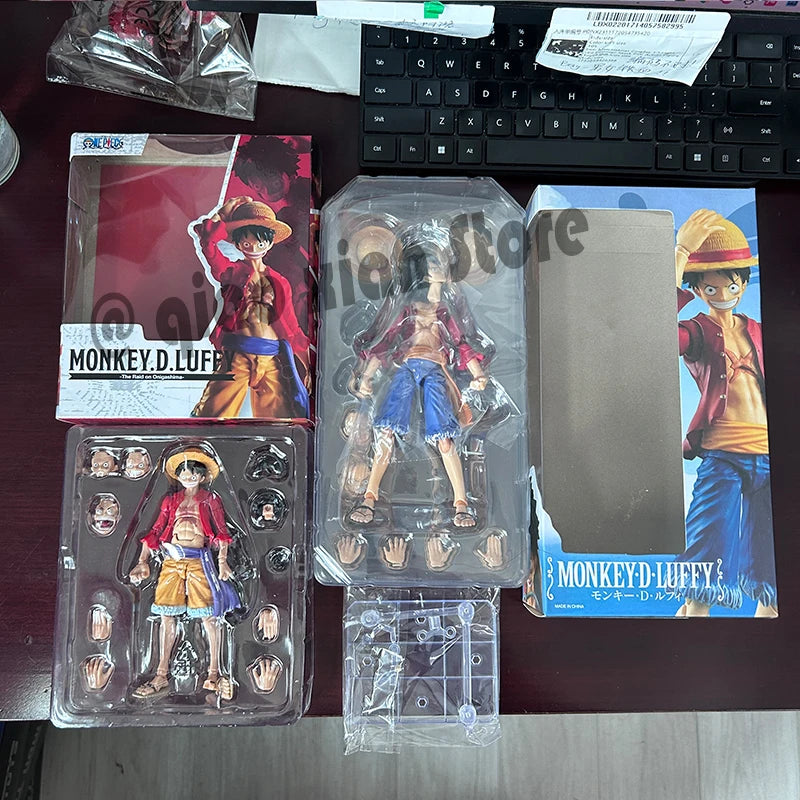 One Piece Action Figures Anime Luffy Roronoa Zoro Ace Figure Movable Joints Collection Model Toys Birthday Gift For Children