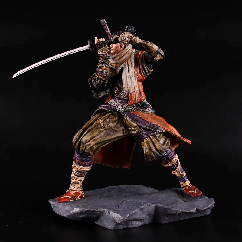 Anime Figma 483-DX Game SEKIRO Figure Shadows Die Twice Action Figures SEKIRO Sword Shadows Die Twice Model Toys Birthday Gifts