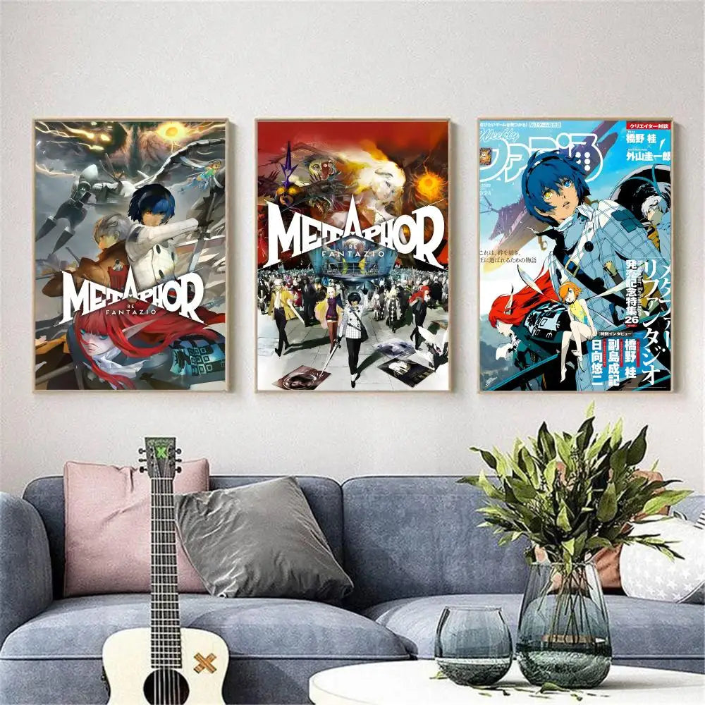 Metaphor Refantazio Anime Poster