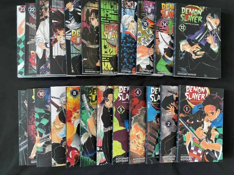 Anime Demon Slayer Volumes Yaiba Japanese Teen Fantasy Science Mystery Suspense Manga Comic Books English