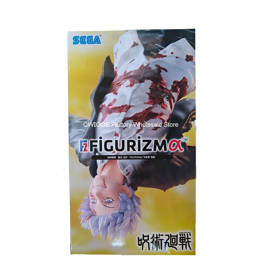 Original Genuine SEGA Jujutsu Kaisen 25cm Gojo Satoru Awakening Season 2 Action Figures PVC Model Doll Collection Kids Toy Gift