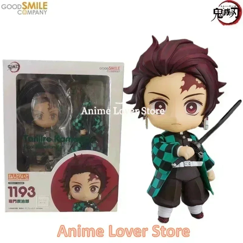 Good Smile Nendoroid Demon Slayer GSC Kamado Nezuko Tanjirou Uzui Tengen Hashibira Inosuke  Agatsuma Zenitsu Akaza Anime Figures