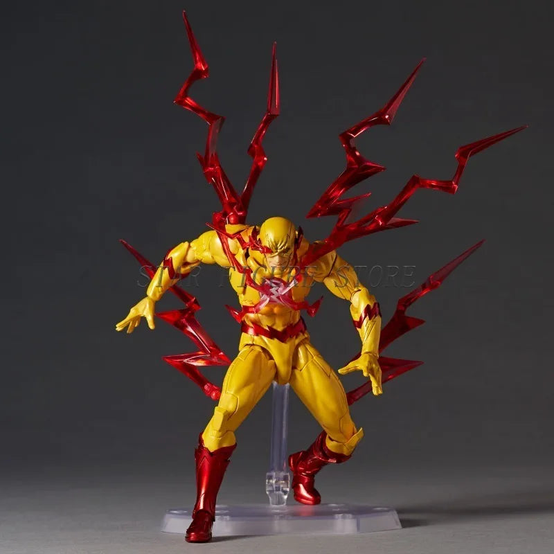 Amazing Yamaguchi Flash Spider-man Action Figure PVC Movable Collectible Toys Revoltech Black Panther Flashpoint Figures Model