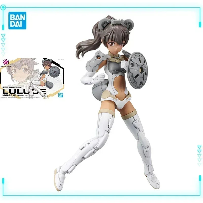 Bandai Original Genuine 30 Minutes Sisters Yufia Eliene Stipla Laranel Siana Farina Neverlia Rishetta Palyton Models Toy Figures