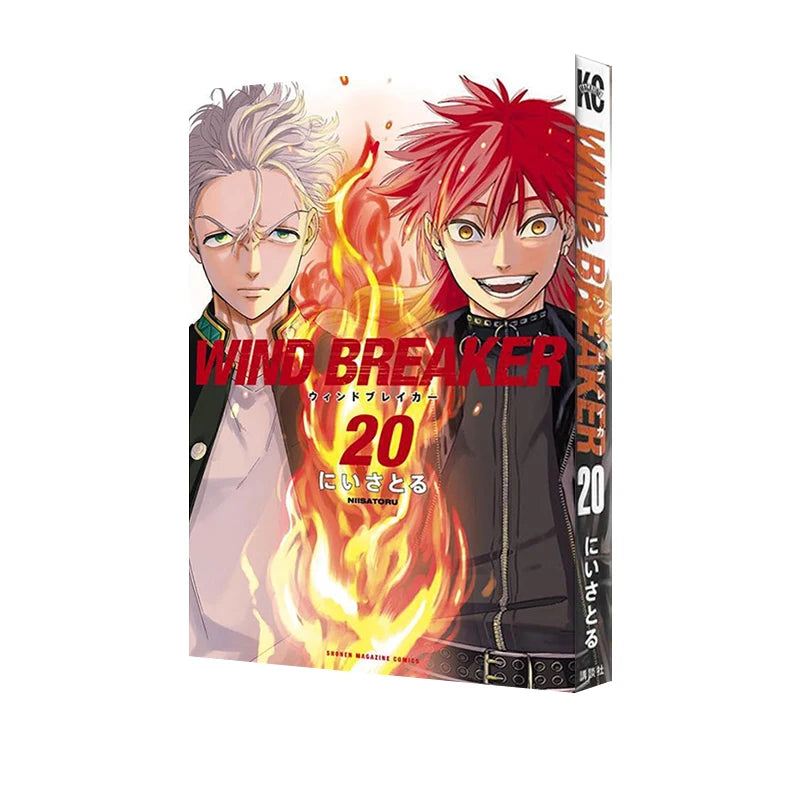 Anime WIND BREAKER Sakura Togame Umemiya Suo Nirei Cosplay Cartoon Book Comic Books 1-21 Caricature Story-book Original Japanese