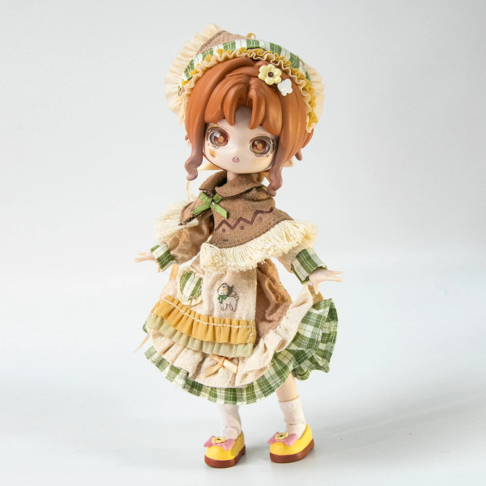 New Come4free Miniy The Jungle Book Series Ob11 1/12 Bjd 20cm Movable joint doll Anime Figures Dolls Mystery Box Boy Girls Gifts