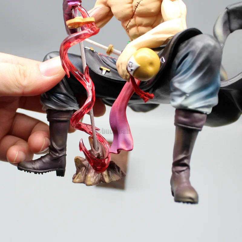 One Piece Zoro 15cm Figures Roronoa Zoro With 2 Heads Anime Figurine Pvc Statue Model Desk Collection Doll Decoration Toys Gifts