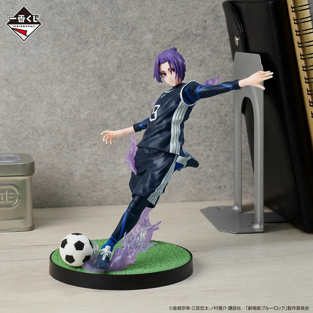 BANDAI Ichiban KUJI Blue Lock Isagi Yoichi Bachira Meguru wielding saboteurs Anime Action Figures Model Collection Toy