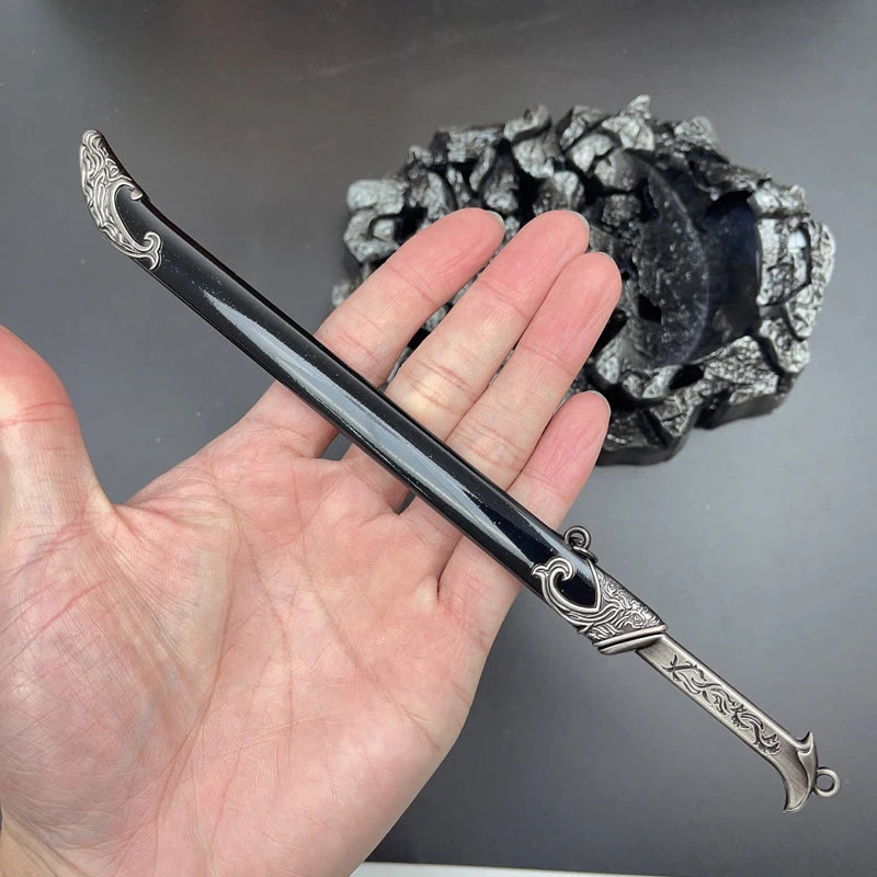 Thranduil's Sword Replica - 22cm/8.66in Sword Zinc Alloy Model, Non-Sharp, with Sheath, Ideal for Gifting, or Desk Display