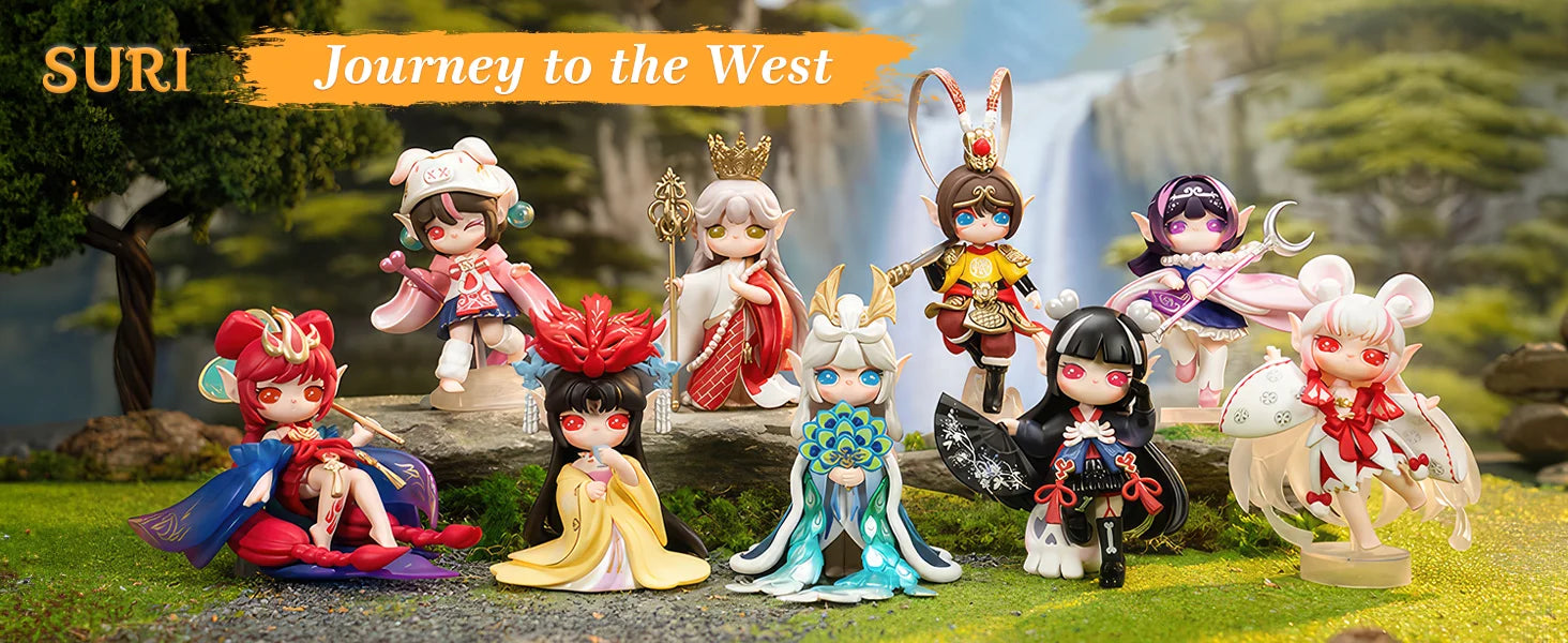 Robotime Rolife Suri Journey to the West Series Blind Box Action Figures Doll Toys Surprise Box Lady Toys - SIXX0